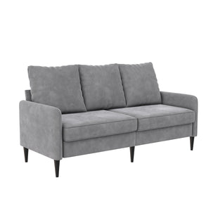 RealRooms Cassia Pillowback Sofa - Light Gray