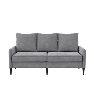 RealRooms Cassia Pillowback Sofa - Light Gray