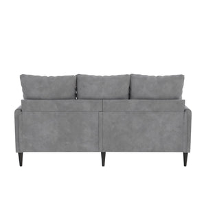 RealRooms Cassia Pillowback Sofa - Light Gray