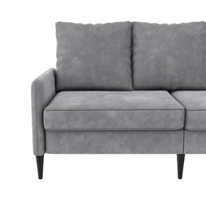 RealRooms Cassia Pillowback Sofa - Light Gray