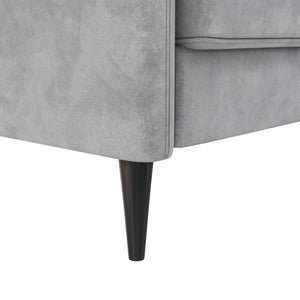 RealRooms Cassia Pillowback Sofa - Light Gray