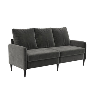 RealRooms Cassia Pillowback Sofa - Dark Gray