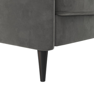 RealRooms Cassia Pillowback Sofa - Dark Gray
