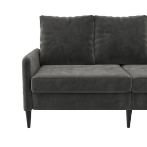 RealRooms Cassia Pillowback Sofa - Dark Gray