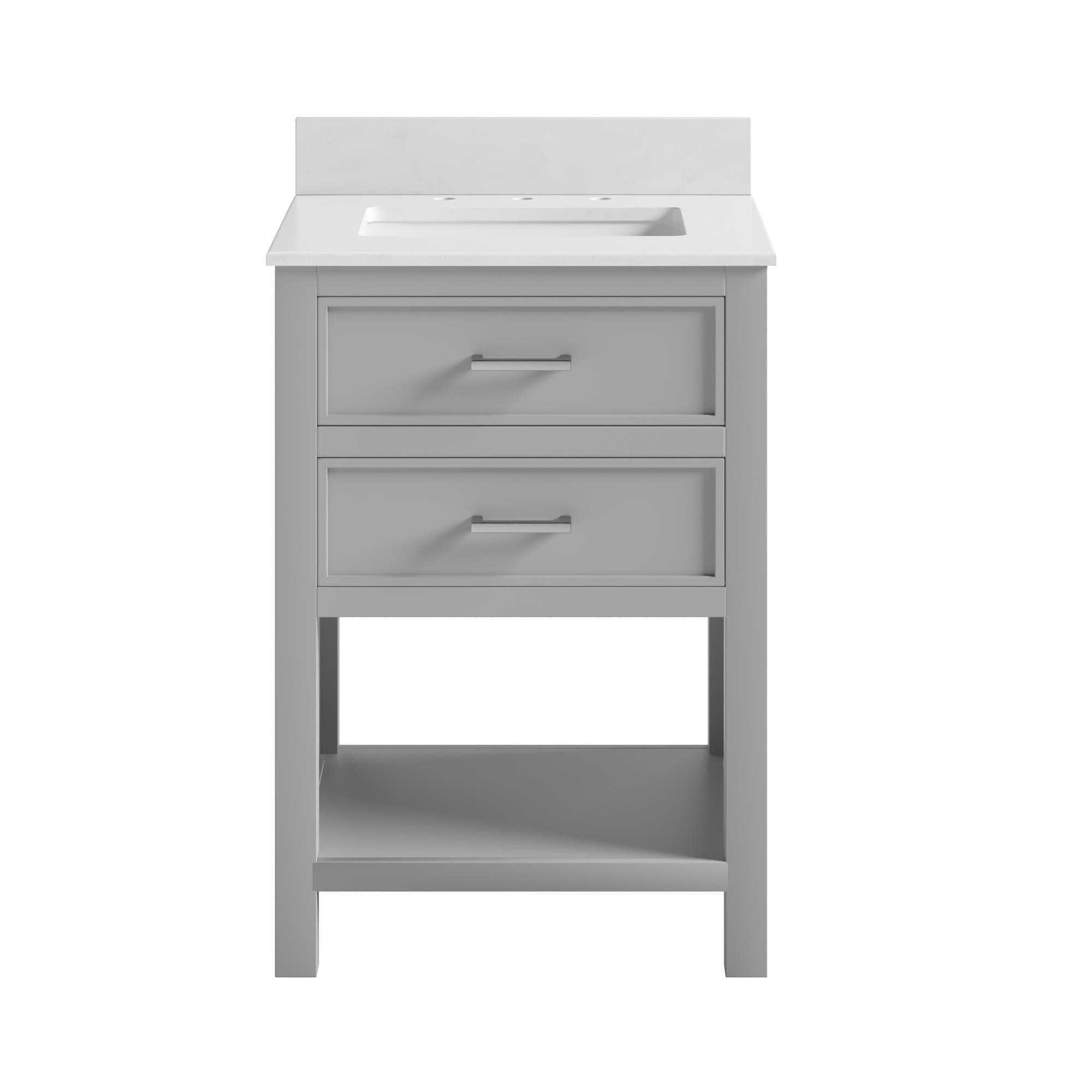 DHP Maine 24" Bathroom Vanity - Gray - 24"