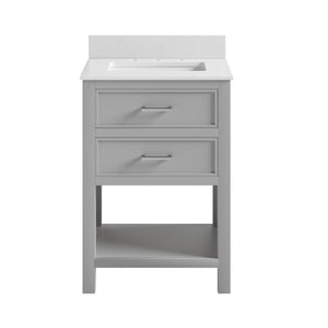 DHP Maine 24" Bathroom Vanity - Gray - 24"