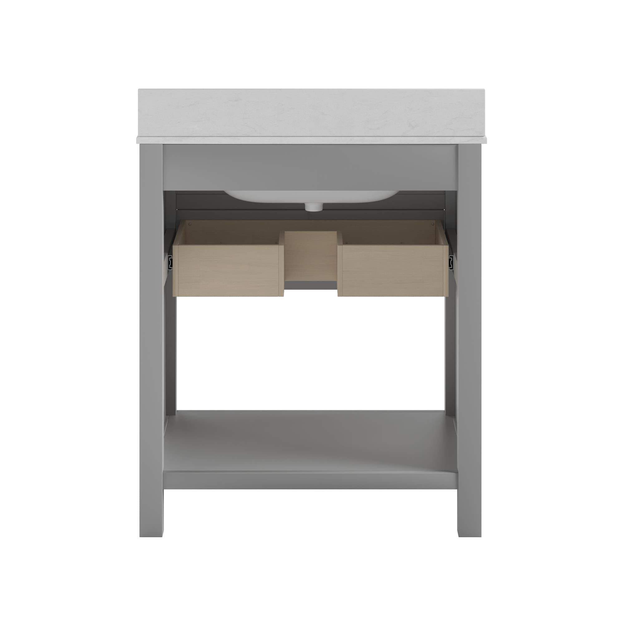 DHP Maine 30" Bathroom Vanity - Gray - 30"