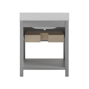DHP Maine 30" Bathroom Vanity - Gray - 30"