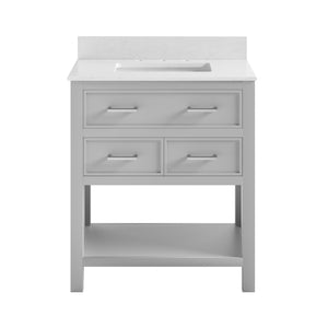 DHP Maine 30" Bathroom Vanity - Gray - 30"