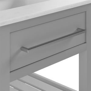 DHP Camden 24" Bathroom Vanity - Gray - 24"