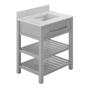DHP Camden 30" Bathroom Vanity - Gray - 30"
