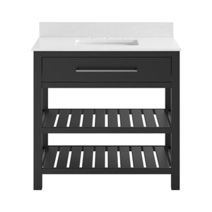 DHP Camden 36" Bathroom Vanity - Black - 36"