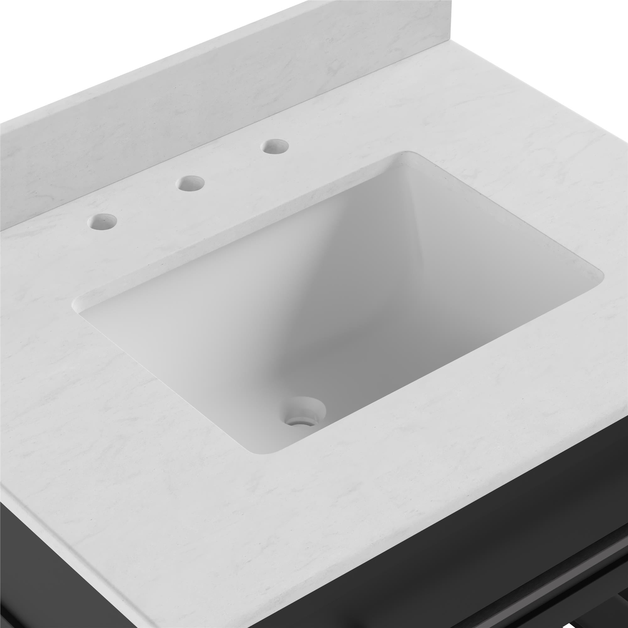 DHP Camden 36" Bathroom Vanity - Black - 36"