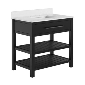 DHP Camden 36" Bathroom Vanity - Black - 36"
