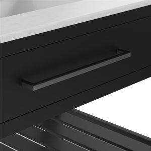 DHP Camden 36" Bathroom Vanity - Black - 36"