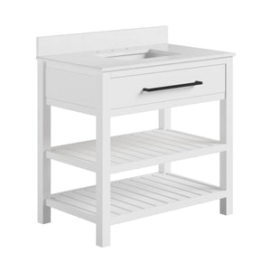 DHP Camden 36" Bathroom Vanity - White - 36"