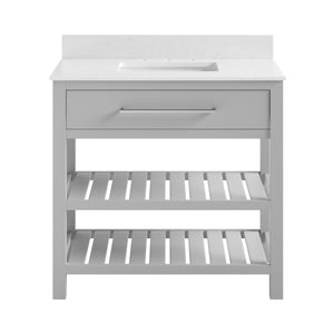 DHP Camden 36" Bathroom Vanity - Gray - 36"