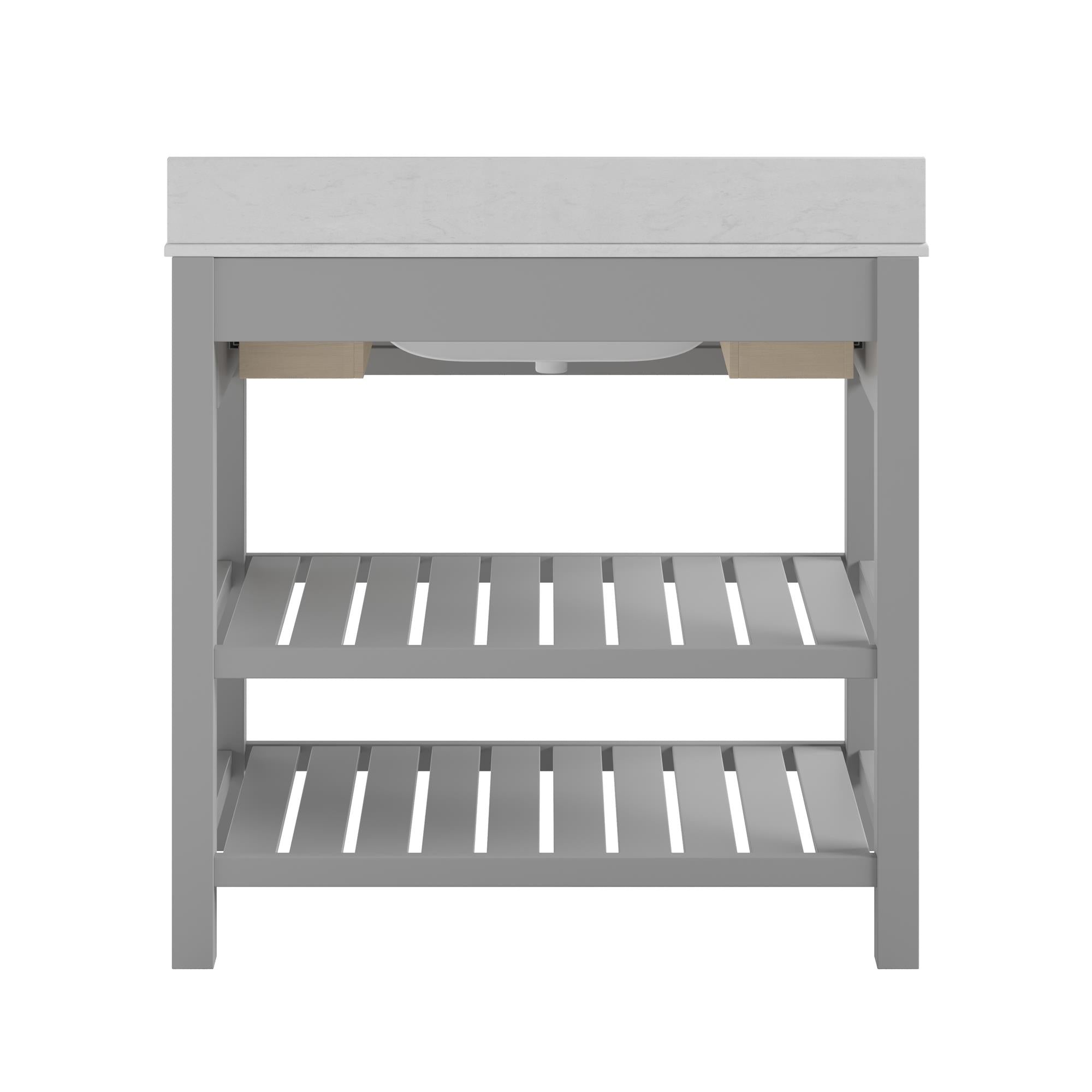 DHP Camden 36" Bathroom Vanity - Gray - 36"