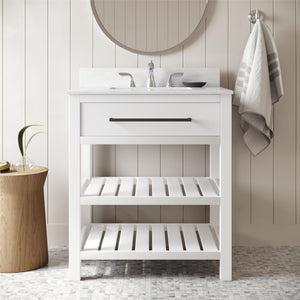 DHP Camden 30" Bathroom Vanity - White - 30"