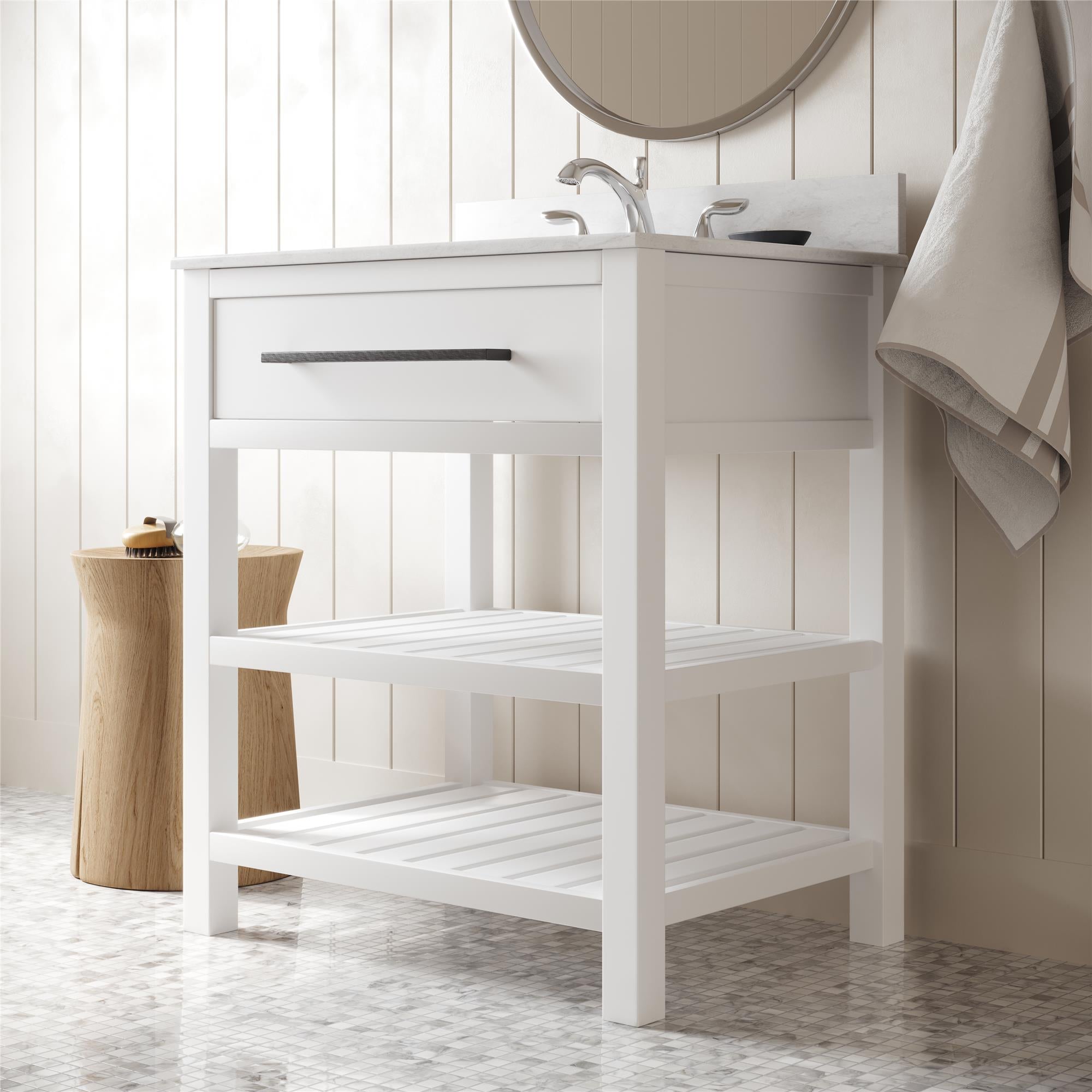 DHP Camden 30" Bathroom Vanity - White - 30"