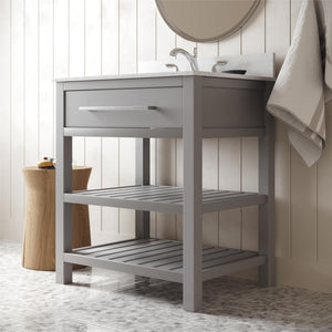 DHP Camden 30" Bathroom Vanity - Gray - 30"
