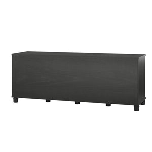 Systembuild Evolution Camberly Shoe Storage Bench - Black Oak