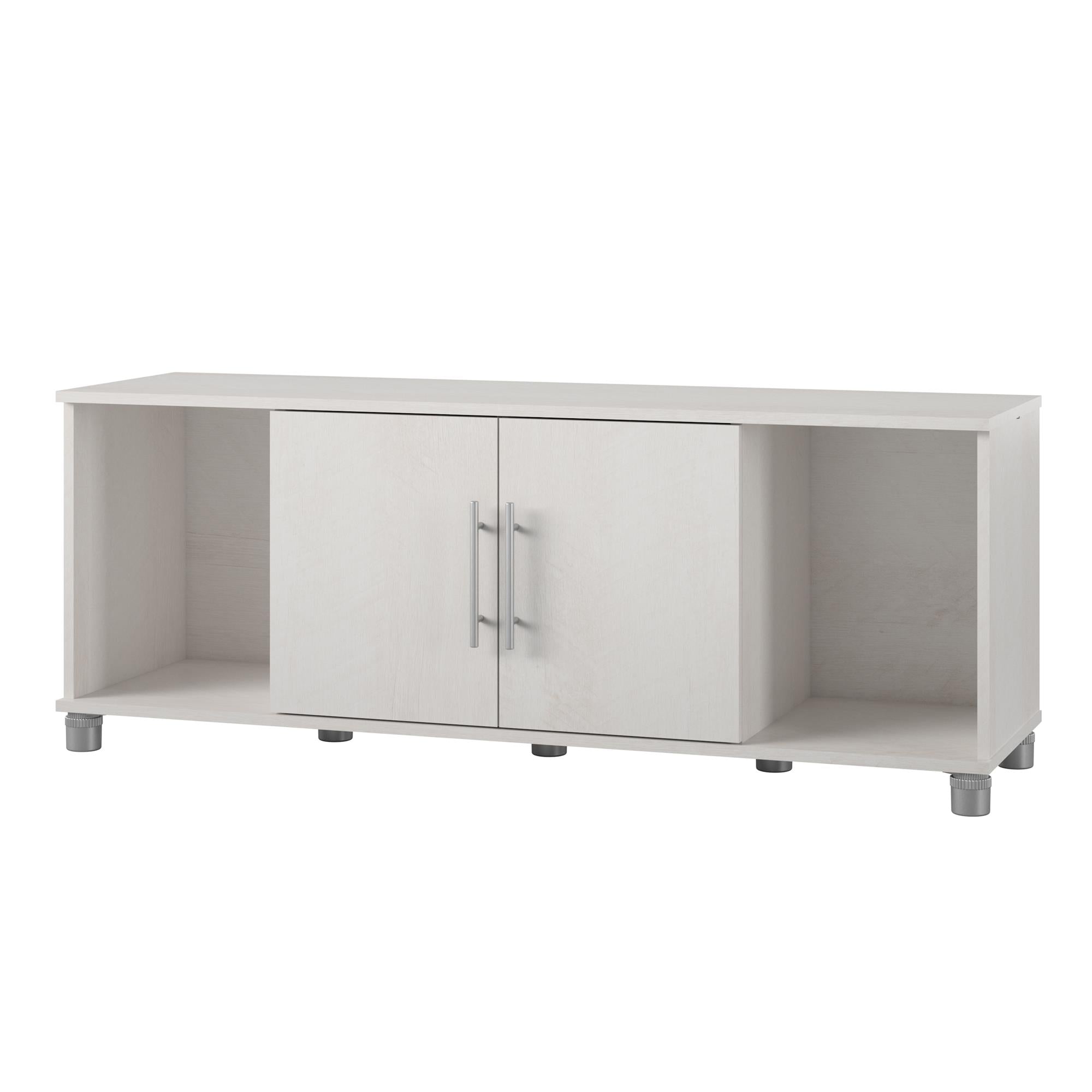 Systembuild Evolution Camberly Shoe Storage Bench - Ivory Oak
