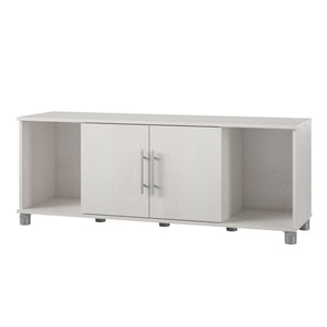 Systembuild Evolution Camberly Shoe Storage Bench - Ivory Oak