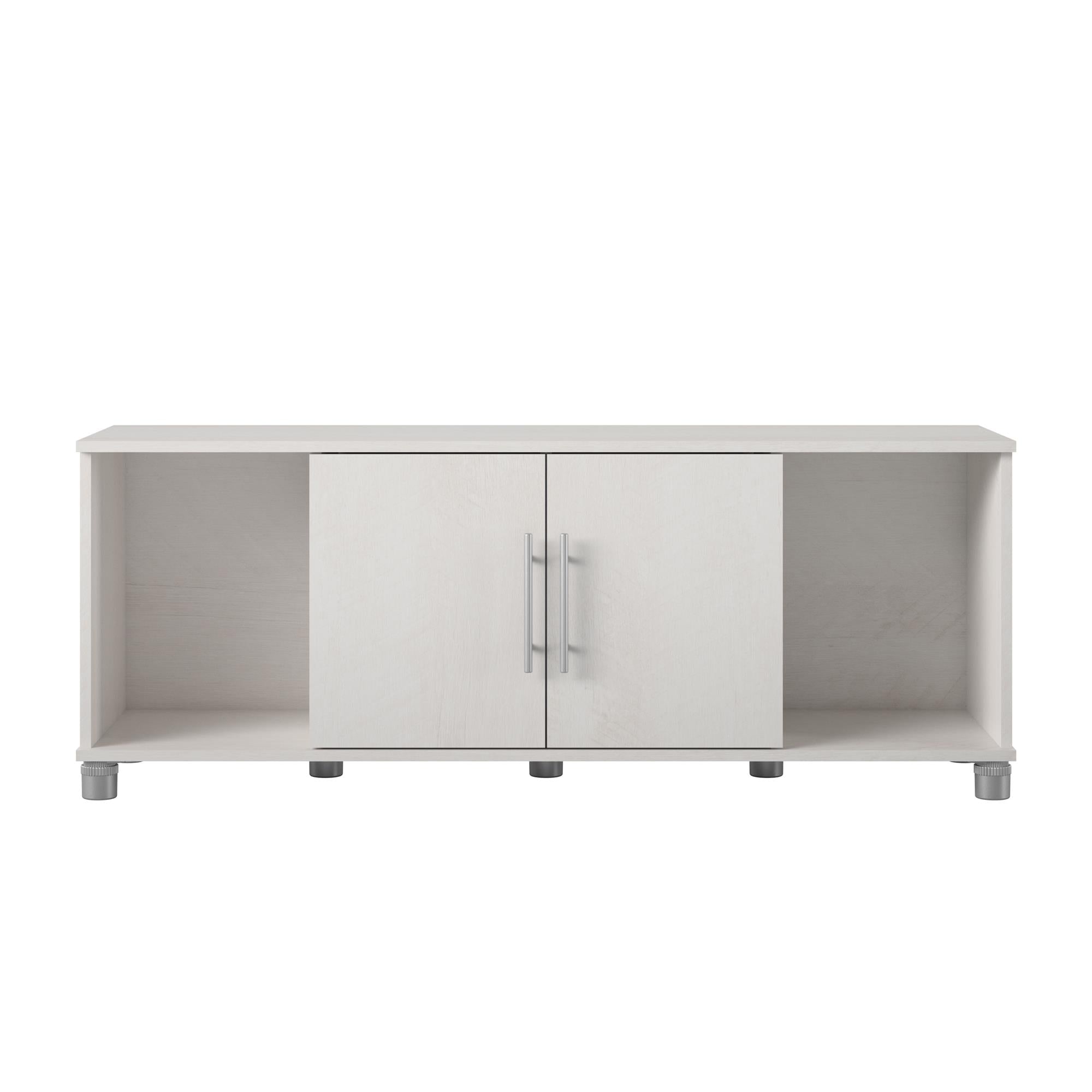 Systembuild Evolution Camberly Shoe Storage Bench - Ivory Oak