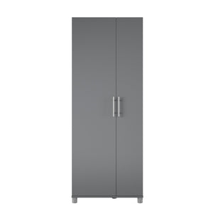 Systembuild Evolution Camberly Tall Asymmetrical Cabinet - Graphite Grey