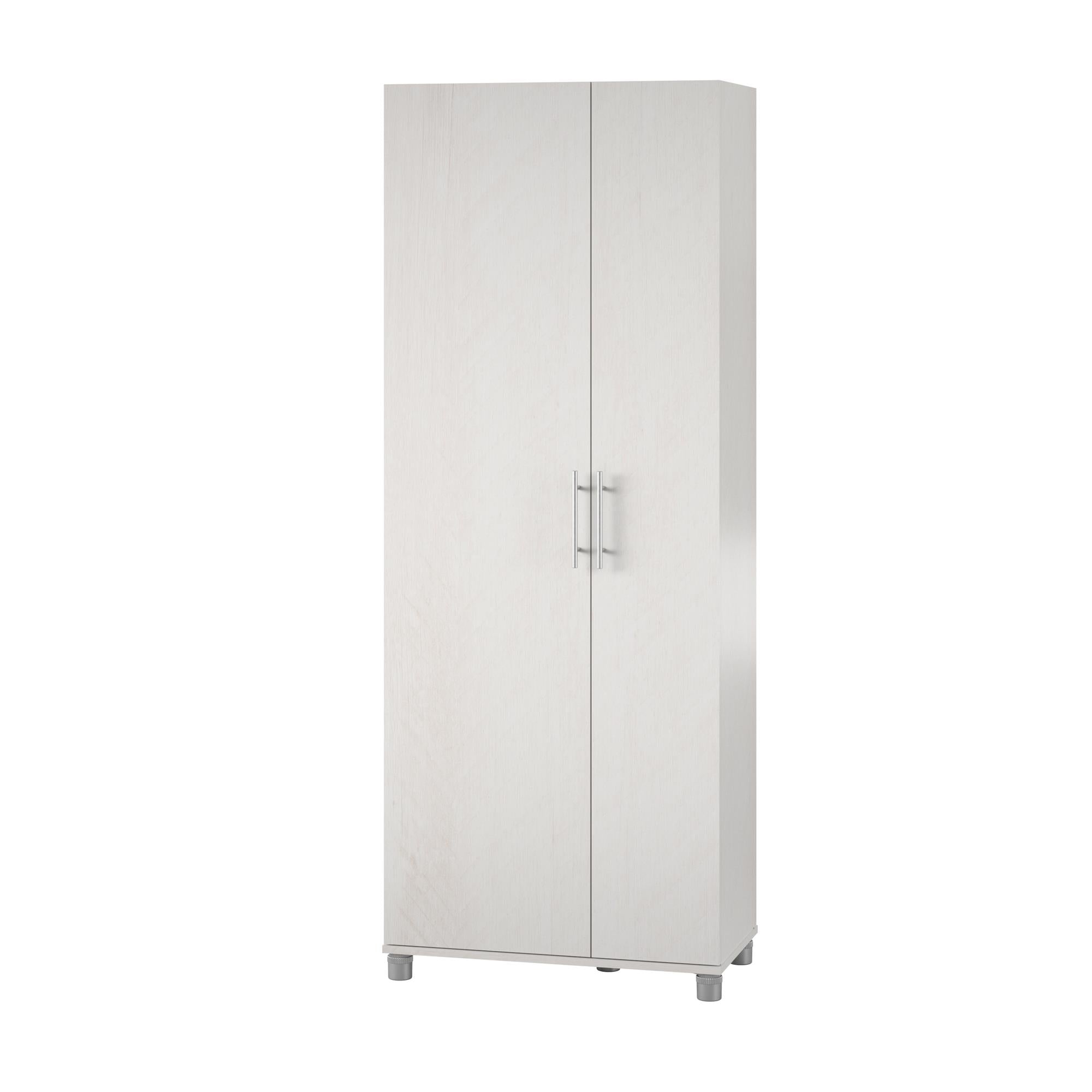 Systembuild Evolution Camberly Tall Asymmetrical Cabinet - Ivory Oak