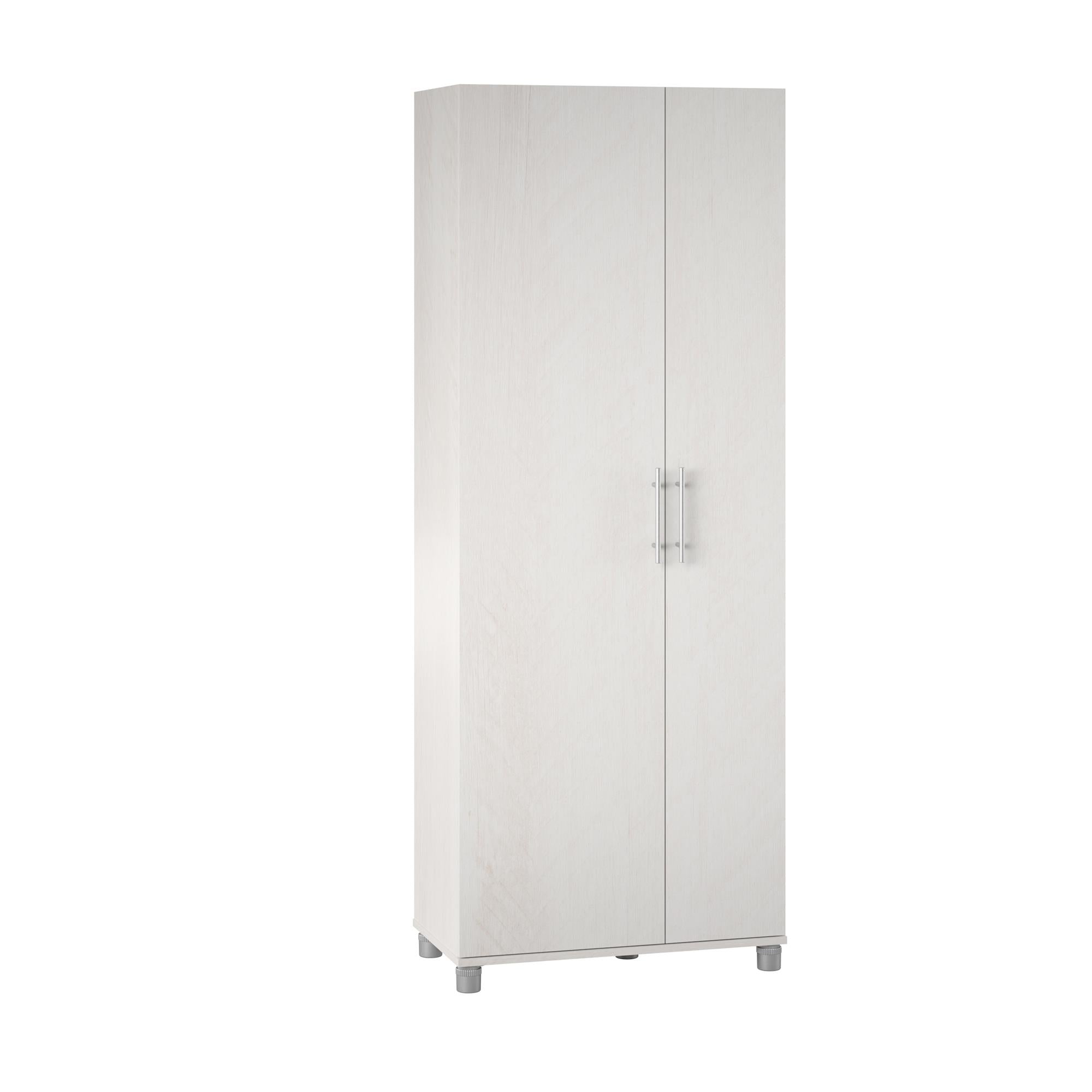 Systembuild Evolution Camberly Tall Asymmetrical Cabinet - Ivory Oak