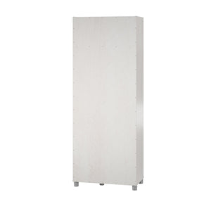 Systembuild Evolution Camberly Tall Asymmetrical Cabinet - Ivory Oak