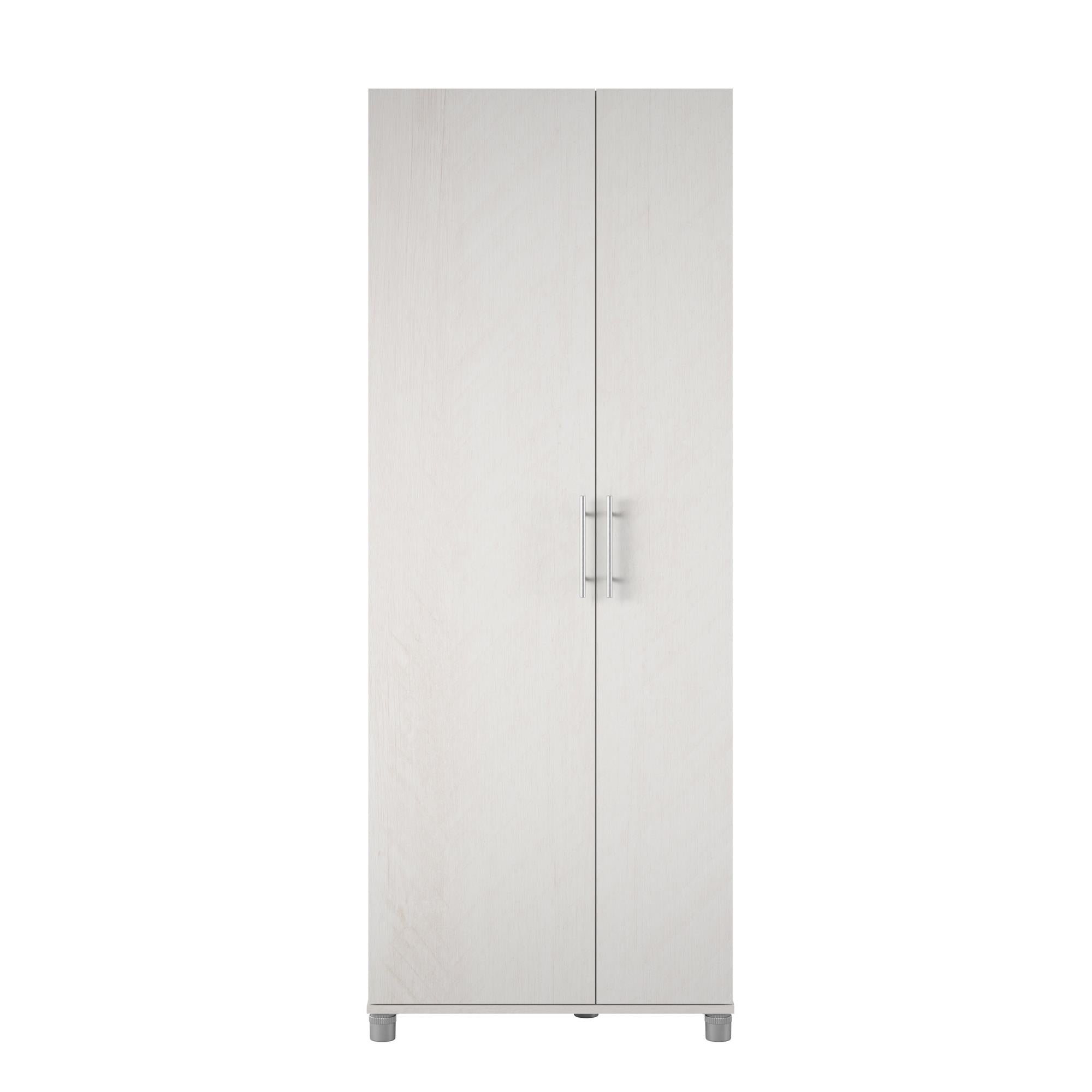 Systembuild Evolution Camberly Tall Asymmetrical Cabinet - Ivory Oak