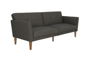 Novogratz Regal Futon Sofa Bed - Gray