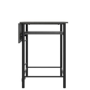 RealRooms Jace Kitchen Pub Set with Drop Leaf - Gray