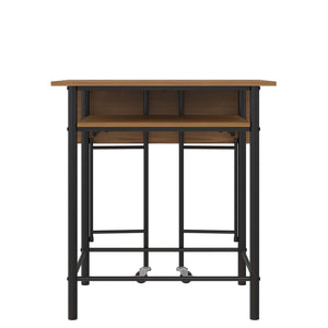RealRooms Jace Kitchen Pub Set with Drop Leaf - Beige