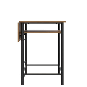 RealRooms Jace Kitchen Pub Set with Drop Leaf - Beige