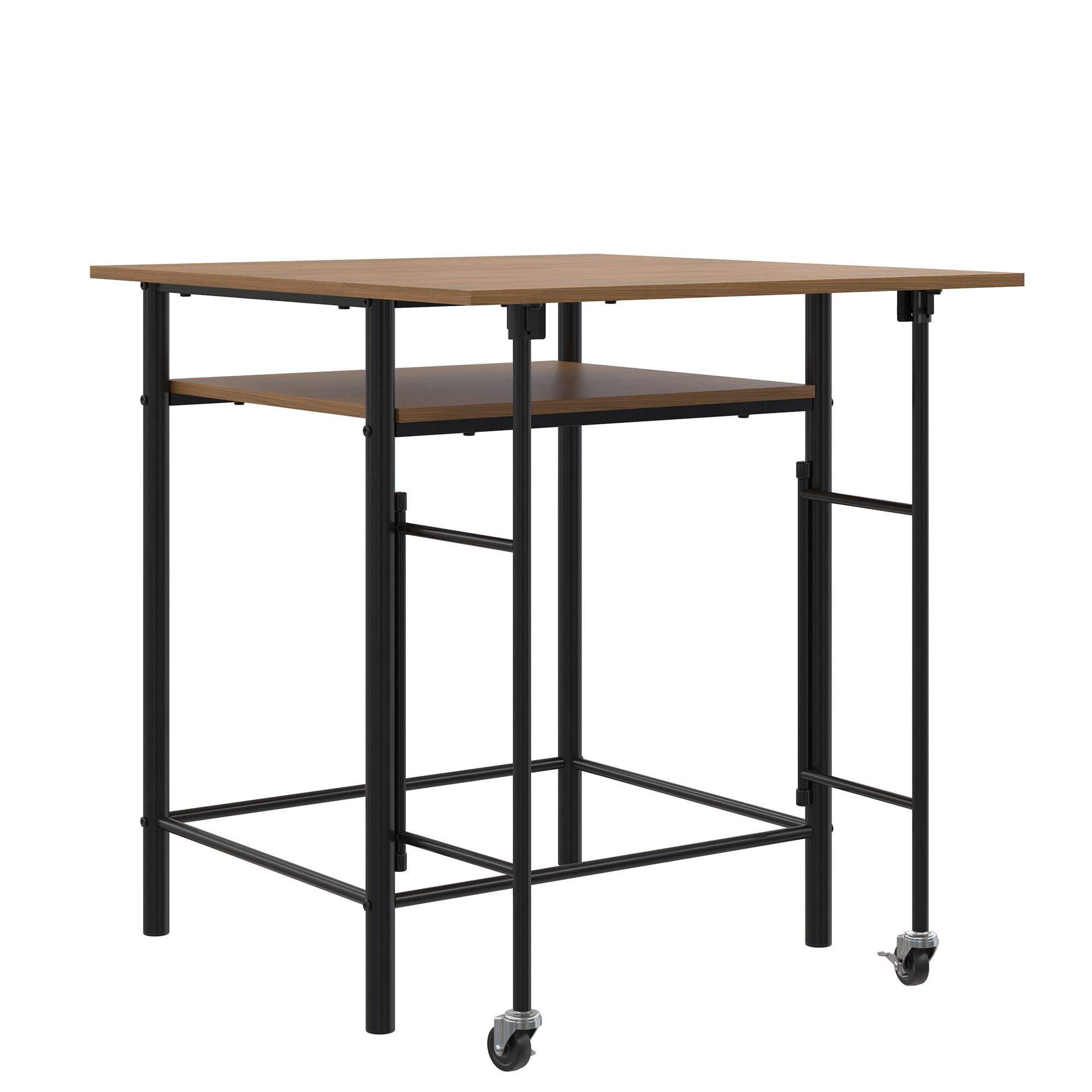 RealRooms Jace Kitchen Pub Set with Drop Leaf - Beige