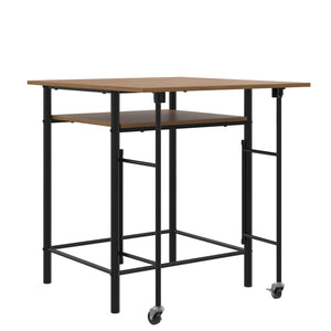 RealRooms Jace Kitchen Pub Set with Drop Leaf - Beige