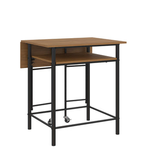 RealRooms Jace Kitchen Pub Set with Drop Leaf - Beige