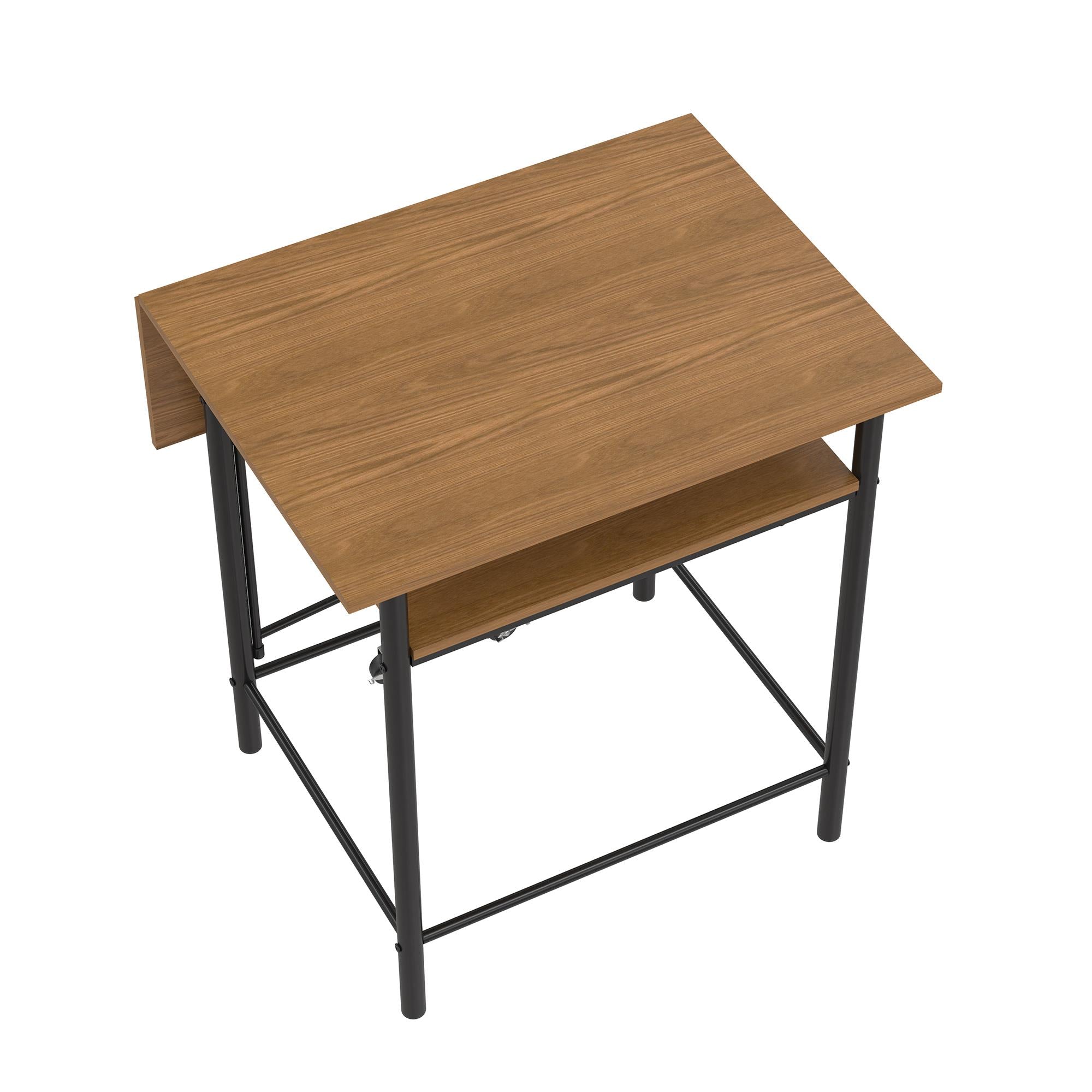 RealRooms Jace Kitchen Pub Set with Drop Leaf - Beige