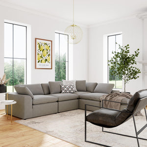 Cortney's Collection York Modular Corner Chair - Taupe