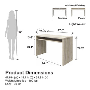 Mr. Kate Winston Desk - Light Walnut