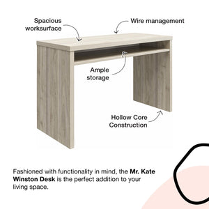 Mr. Kate Winston Desk - Light Walnut