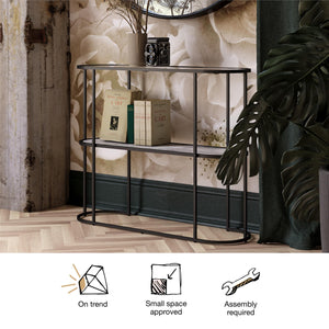 Mr. Kate Moon Phases Console Table - White marble