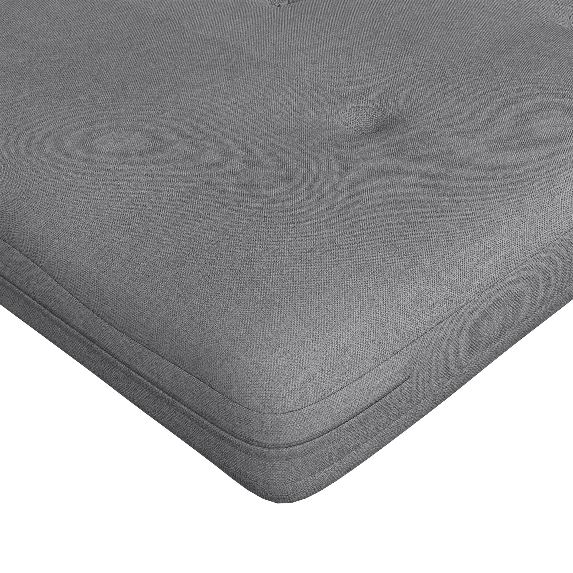 DHP Caddie 6" Futon Mattress - Light Gray - Full