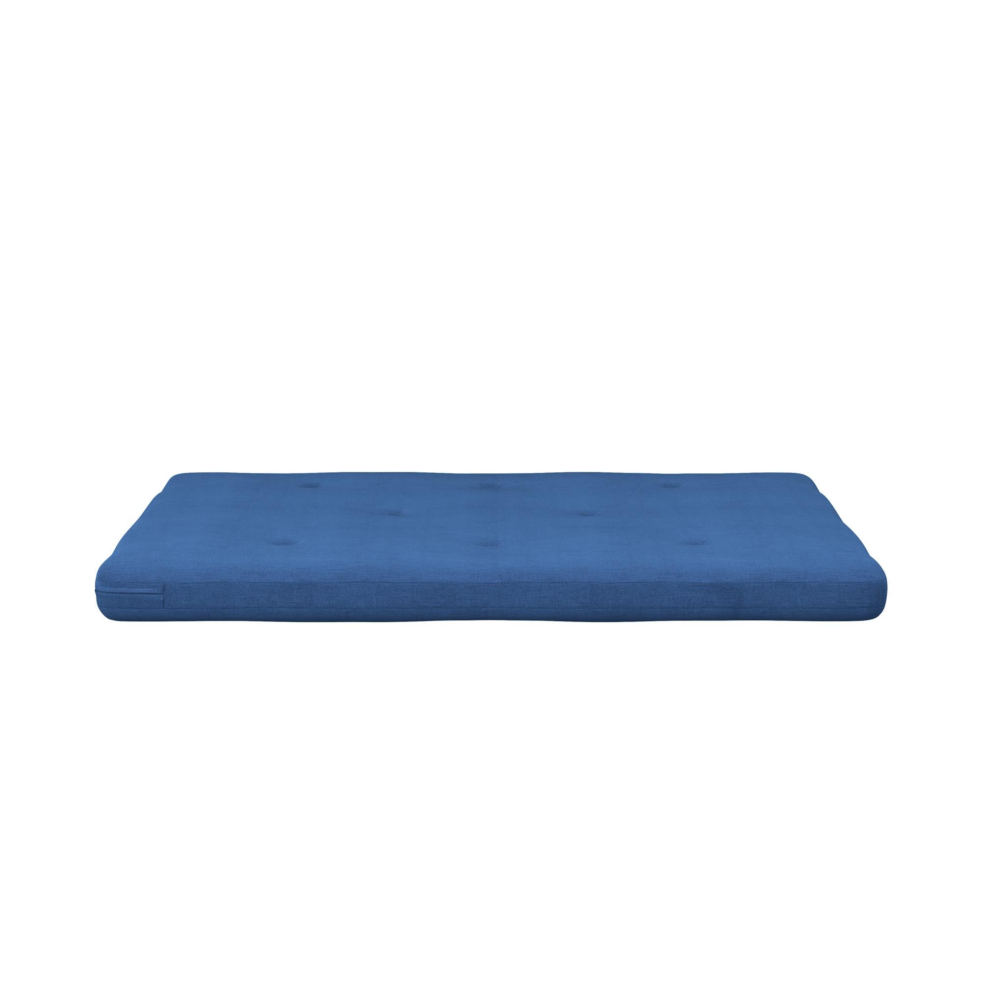 DHP Caddie 6" Futon Mattress - Blue - Full