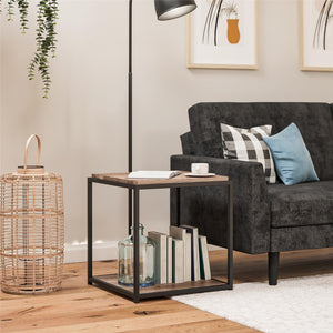 Ameriwood Home Fayette End Table - Weathered Oak