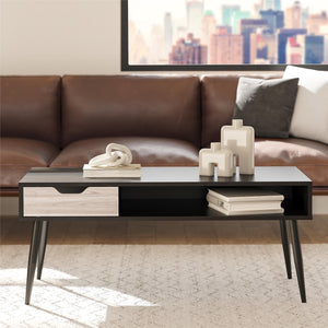 Ameriwood Home Grafton Coffee Table - Black Oak